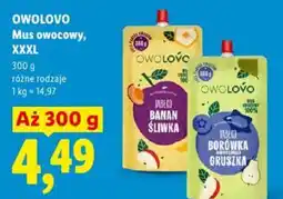 Lidl Mus owocowy XXXL oferta
