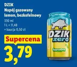 Lidl Dzik zero lemon oferta