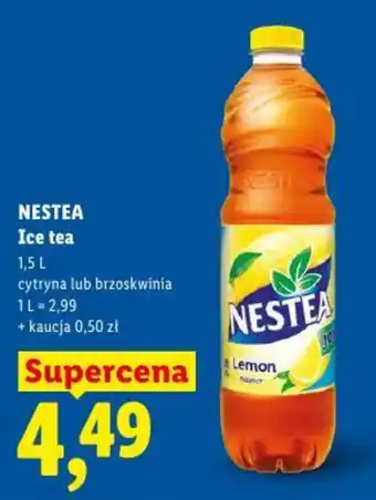 Lidl Nestea Ice tea oferta