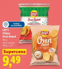Lidl Lay's Chipsy Oven Baked oferta