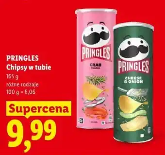 Lidl PRINGLES Chipsy w tubie oferta