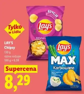 Lidl LAY'S Chipsy oferta