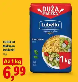 Lidl Lubella Makaron świderki oferta