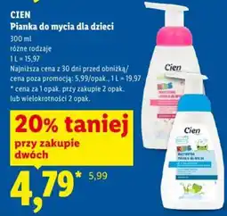 Lidl Pianka do mycia dla dzieci oferta