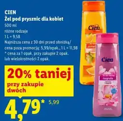 Lidl Żel pod prysznic dla kobiet oferta