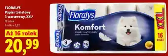 Lidl Papier toaletowy Floralys Komfort oferta