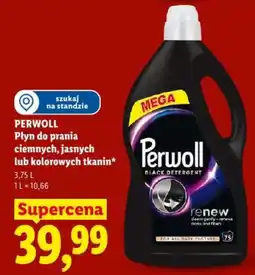 Lidl Płyn do prania ciemnych, jasnych lub kolorowych tkanin* oferta