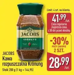 ALDI Kawa rozpuszczalna Krönung oferta