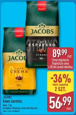 ALDI JACOBS Kawa ziarnista oferta
