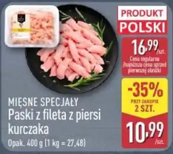 ALDI Paski z fileta z piersi kurczaka oferta