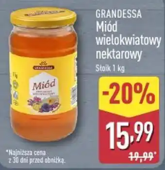 ALDI Miód wielokwiatowy nektarowy oferta