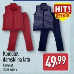 ALDI Komplet damska na lato oferta