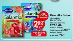 Żabka Galaretka Gellwe o smaku borówkowym oferta