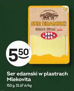 Żabka Ser edamski w plastrach Mlekovita oferta