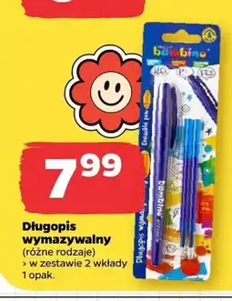 Netto Długopis wymazywalny Bambino z dwoma wkładami oferta