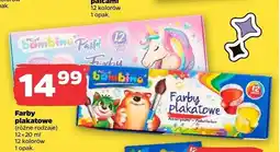 Netto Farby plakatowe Bambino 12-pak oferta