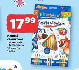 Netto Kredki ołówkowe Bambino 18 kolorów oferta