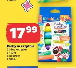 Netto Farby w sztyfcie Bambino 6-pak oferta