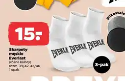 Netto Skarpety męskie Everlast 3-pak oferta