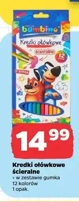 Netto Kredki ołówkowe ścieralne Bambino oferta