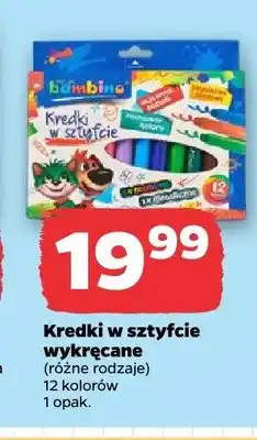 Netto Kredki w sztyfcie wykręcane Bambino oferta