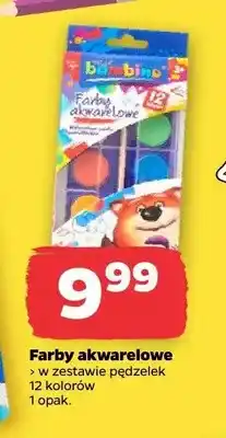 Netto Farby akwarelowe Bambino oferta