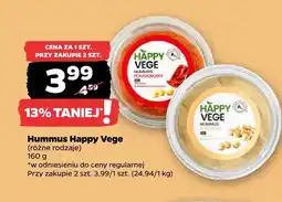 Netto Hummus pomidorowy Happy Vege oferta