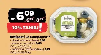 Netto Antipasti oliwki La Campagna oferta