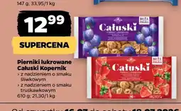 Netto Pierniki lukrowane Całuski Kopernik z nadzieniem o smaku śliwkowym oferta