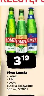 Netto Piwo Łomża Jasne oferta