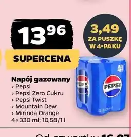 Netto Napój gazowany Pepsi 4-pak oferta