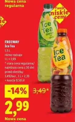 Lidl Ice Tea Green Freeway oferta
