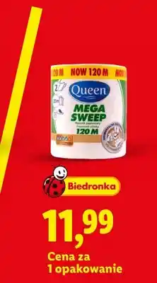 Lidl Ręcznik papierowy Queen Mega Sweep oferta
