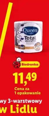 Lidl Ręcznik kuchenny Queen Total Absorption 3-warstwowy oferta