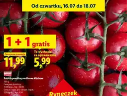 Lidl Pomidory malinowe kiściowe polskie oferta