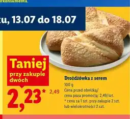 Lidl Drożdżówka z serem oferta