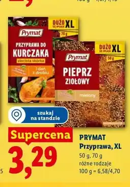 Lidl Przyprawa do kurczaka złocista skórka Prymat XL oferta
