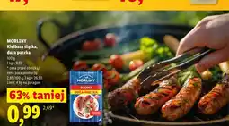 Lidl Kiełbasa śląska Morliny duża paczka oferta