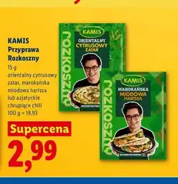 Lidl Przyprawa Rozkoszny orientalny cytrusowy zatar Kamis oferta
