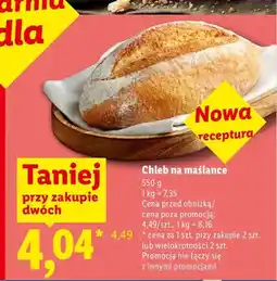 Lidl Chleb na maślance Piekarnia Lidla oferta