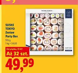 Lidl Zestaw sushi Party Box Sushi Tokyo oferta