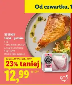 Lidl Golonka z indyka Rzeźnik oferta