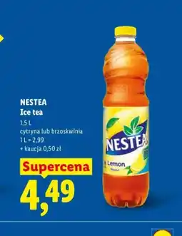 Lidl Napój herbaciany Nestea Ice Tea Cytryna oferta