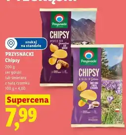 Lidl Chipsy Przysnacki ser górski oferta