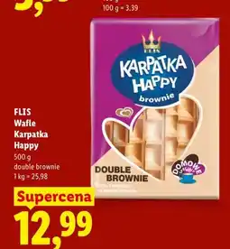 Lidl Wafle Karpatka Happy Flis oferta
