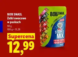 Lidl Żelki owocowe w paskach Bob Snail oferta