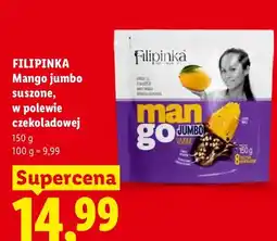 Lidl Mango jumbo suszone w polewie czekoladowej Filipinka oferta