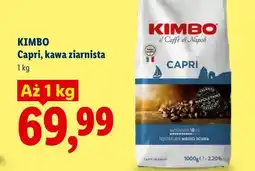 Lidl Kawa ziarnista Kimbo Capri oferta