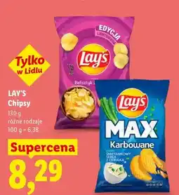 Lidl Chipsy Lay's Befsztyk z cebulą oferta