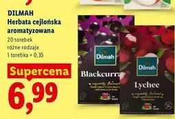 Lidl Herbata cejlońska aromatyzowana Dilmah Blackcurrant oferta